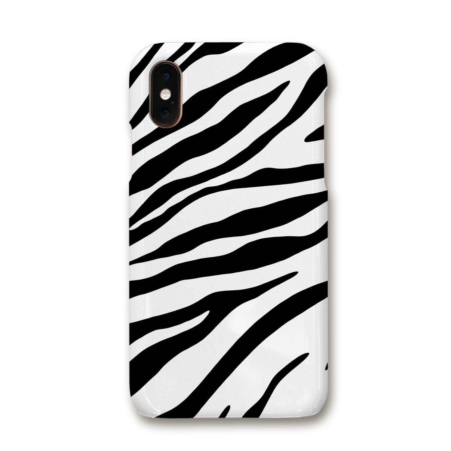 Zebra Print Tough Phone Case