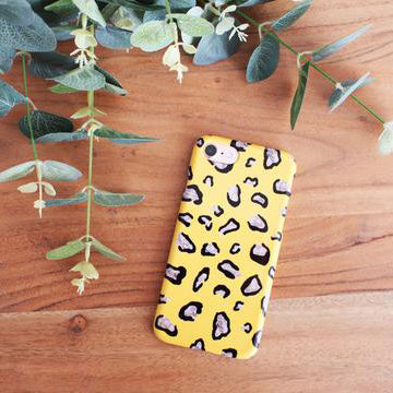 Mustard Leopard Phone Case