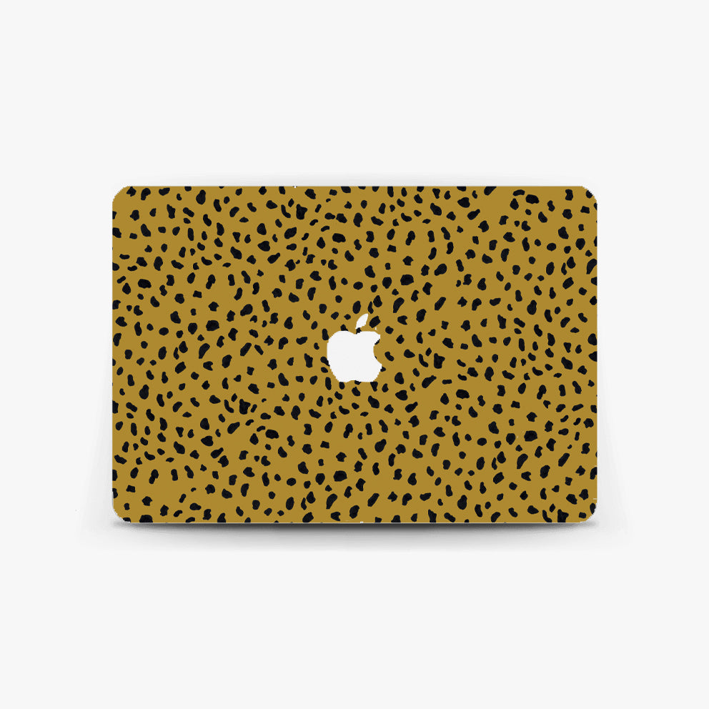 Mustard Dalmatian MacBook Skin