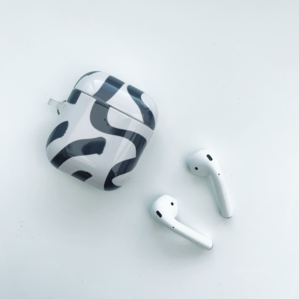 Abstract Greige AirPod Case