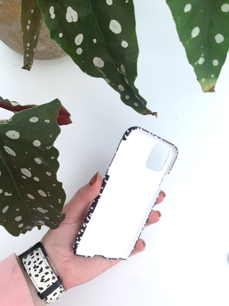 Reverse Dalmatian Lilac Personalised Phone Case